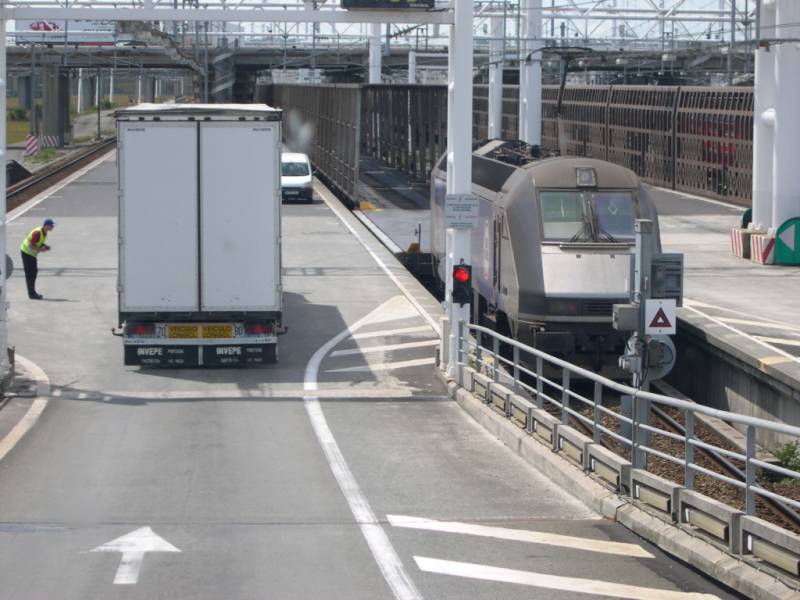 Eurotunnel - LKW