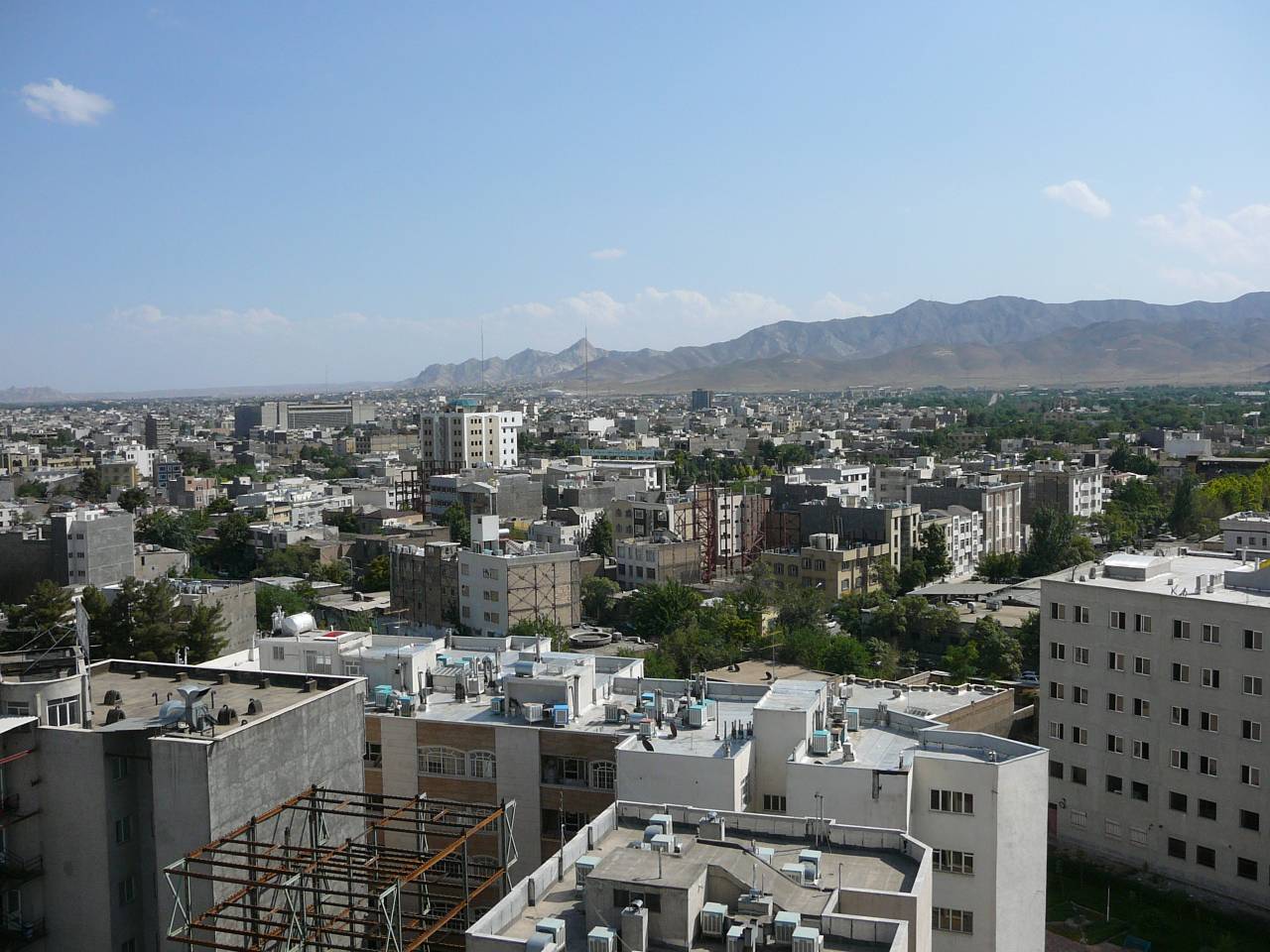 Blick auf Mashhad