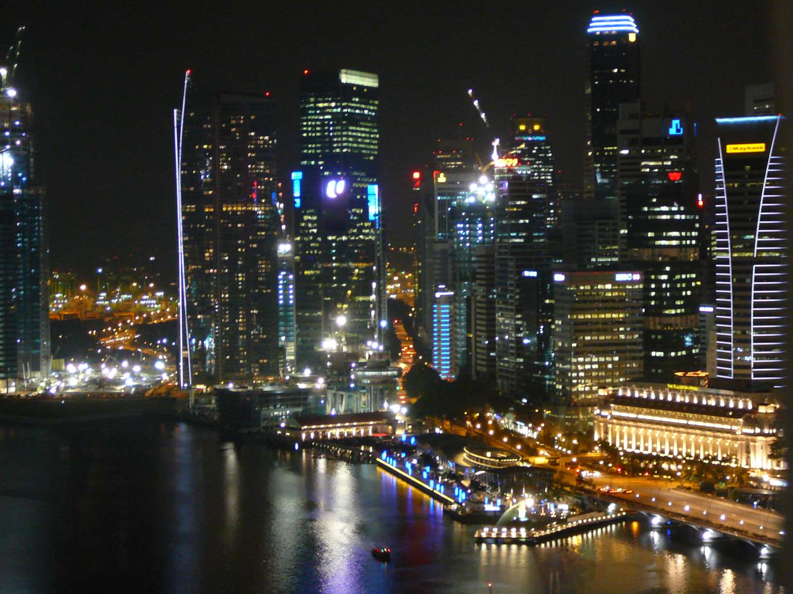 Singapur bei Nacht